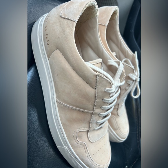 Common projects Achilles Mens Beige Tan Suede 43 US 10 - Picture 10 of 10